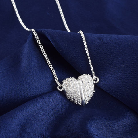 Wrapped Heart Set- 925 Sterling Silver