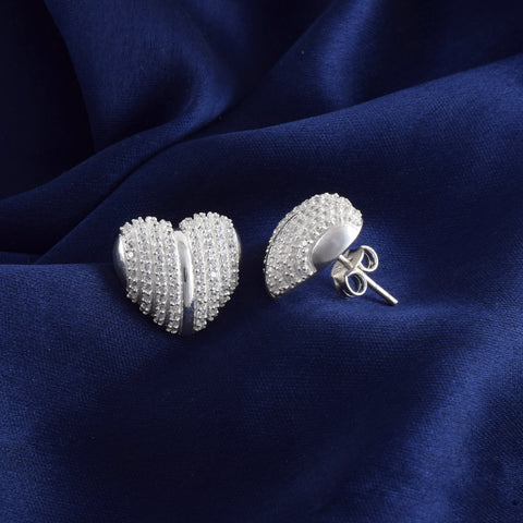 Wrapped Heart Set- 925 Sterling Silver