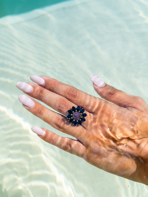 Cosmos Ring- 925 Sterling Silver