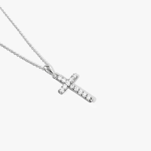 Cross Diamond Necklace