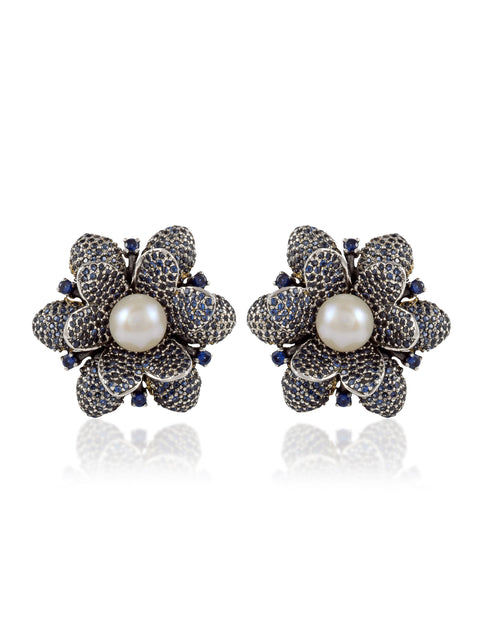 Petunia Maxi Studs- 925 Sterling Silver