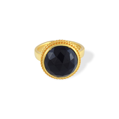 Solis Ring- 18K Gold Plated Brass