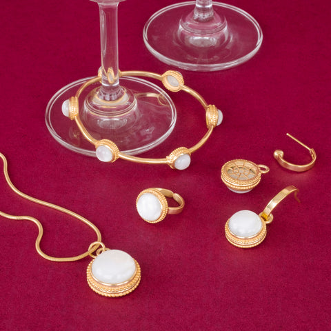 Solis Set- 18K Gold Plated Brass