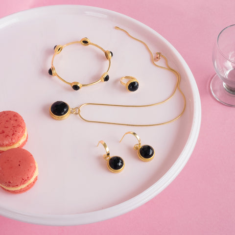 Solis Set- 18K Gold Plated Brass